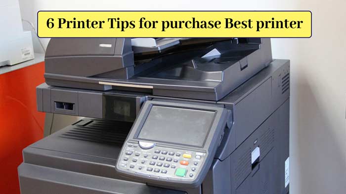 Read more about the article 6 tips for choosing the perfect printer to work from home